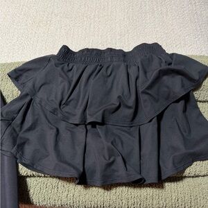 all in motion Black Elastic Waist Active Shorts